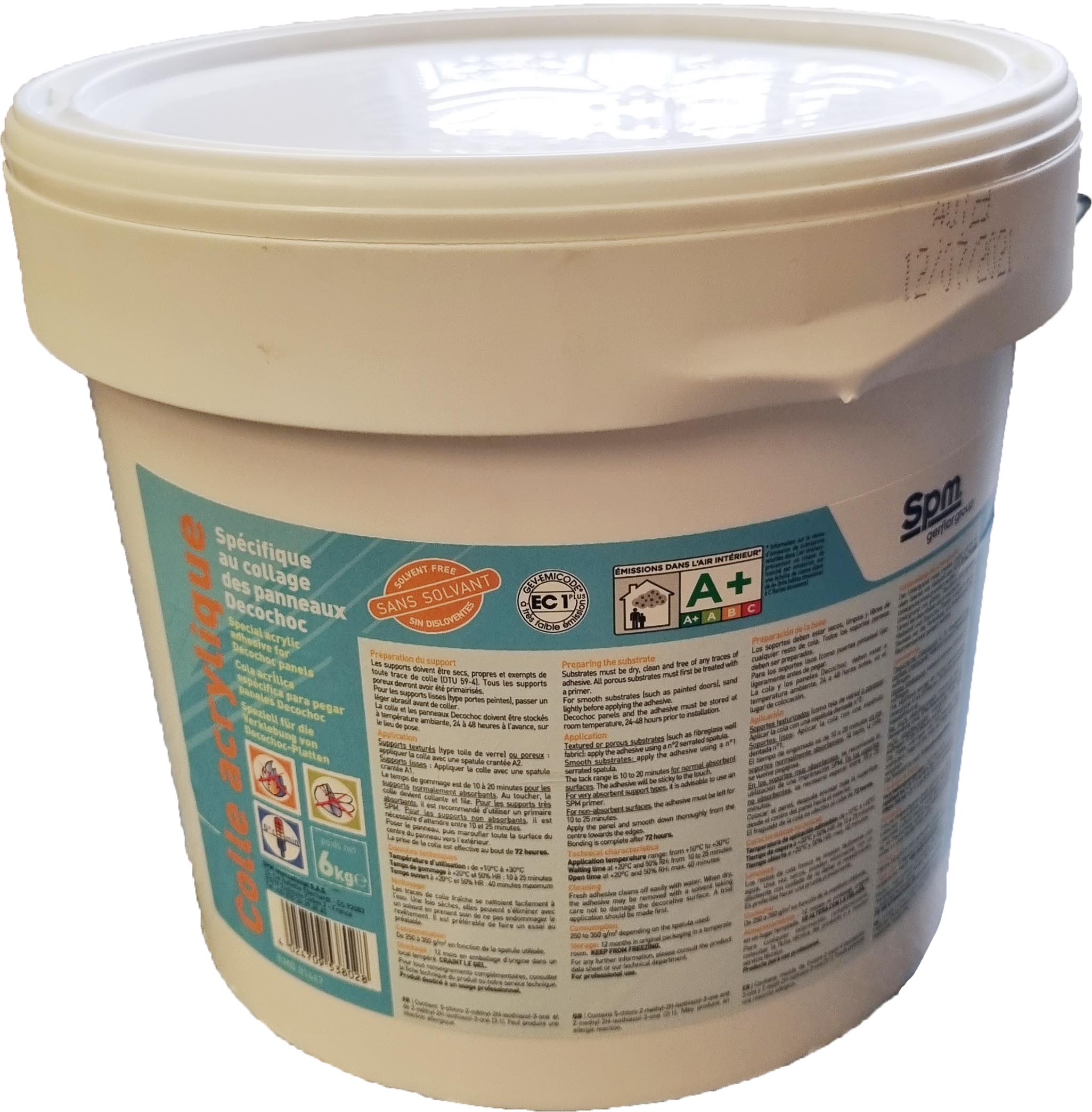 SPM - Acrylklebstoff, 6 kg Eimer - schützen, gestalten, reparieren